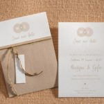 Wedding invitations in beige shades Wedding invitations in wonderful unique designs of timeless quality_NEPRGA_022