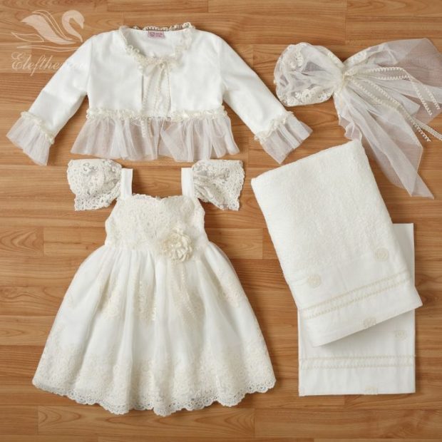 Βαπτιστικά σετ ρούχων για κορίτσια Βαπτιστικό ρούχο σετ για κορίτσι_NEVRΚNL_047