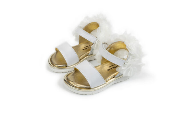 Christening sandals for girl