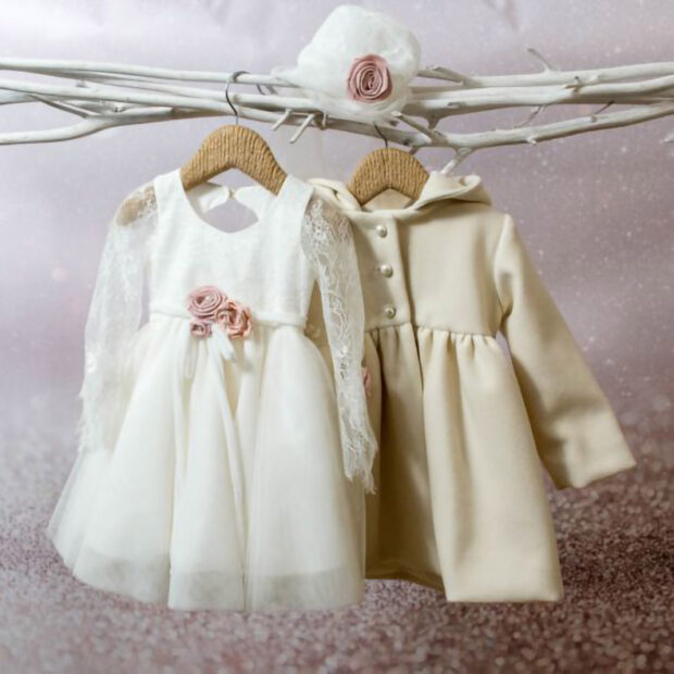 Christening outfit for girl Nadia