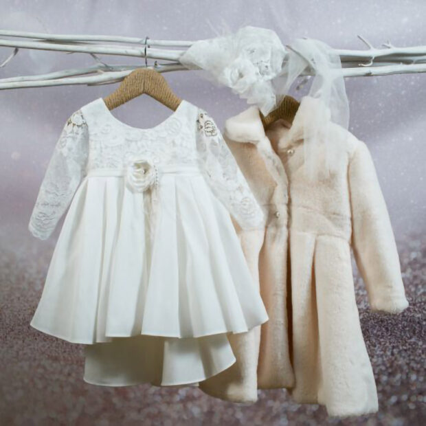Christening outfit for girl Bella