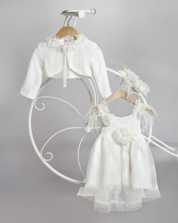 Christening outfit girl white